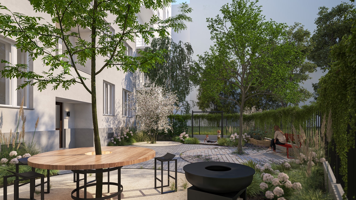 Další rekonstrukce pod taktovkou PSN: na Vinohradech spouští butikový projekt s vlastní saunou a recepcí